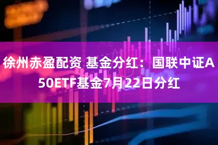 徐州赤盈配资 基金分红：国联中证A50ETF基金7月22日分红