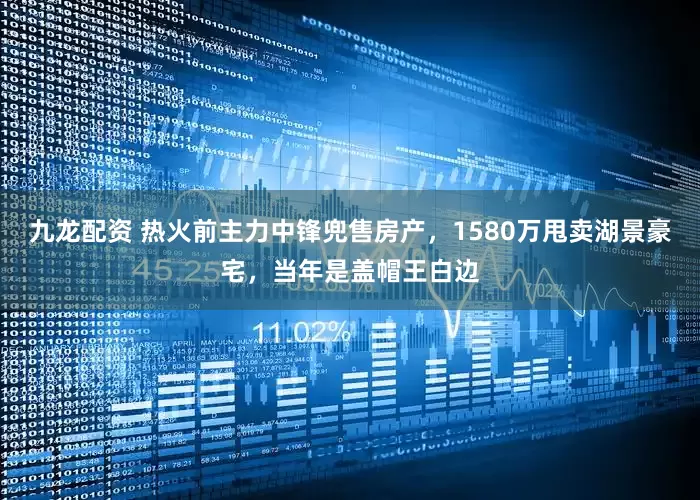 九龙配资 热火前主力中锋兜售房产，1580万甩卖湖景豪宅，当年是盖帽王白边